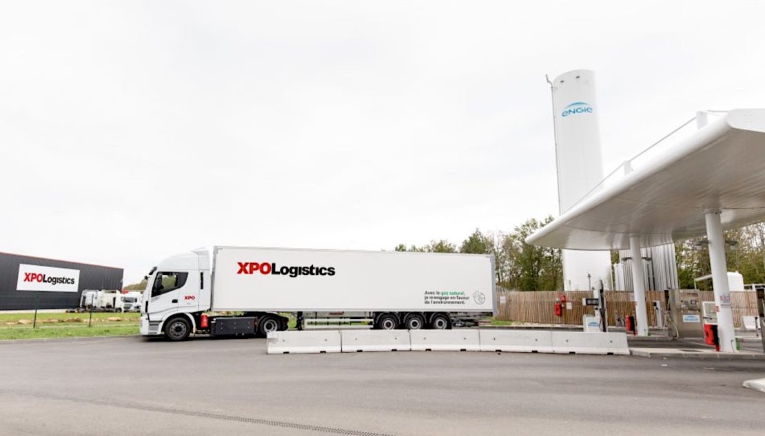 XPO Logistics, 100 tracteurs au gaz ! XPO Logistics, 100 tracteurs au gaz !
